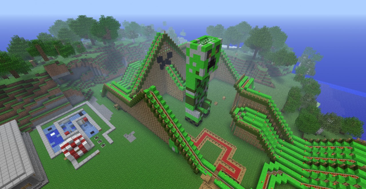 a creeper roller coaster